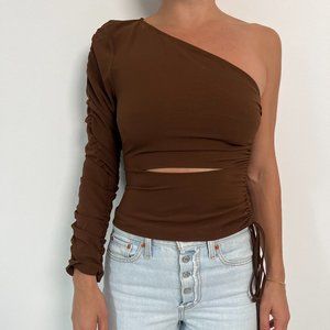 Zara One Shoulder Top